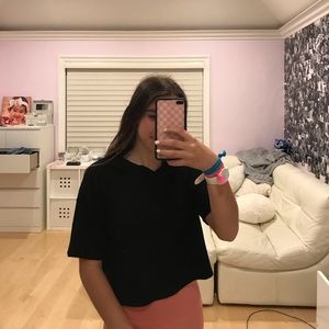 Forever 21 oversized T-shirt with hood